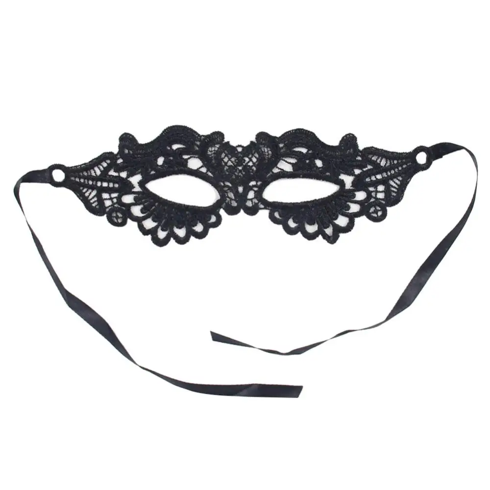 Cosplay Prop Kit - قناع وجه تنكري مجوف من الدانتيل