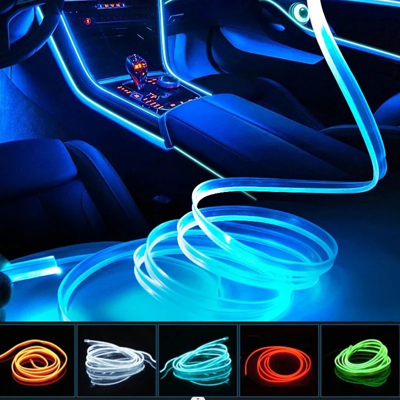Led El Wire - بيئة السيارة El Wire LED USB