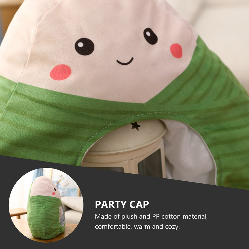 Cosplay Prop Designer - قبعة حفلات بتصميم زونغزي أنيقة ودافئة