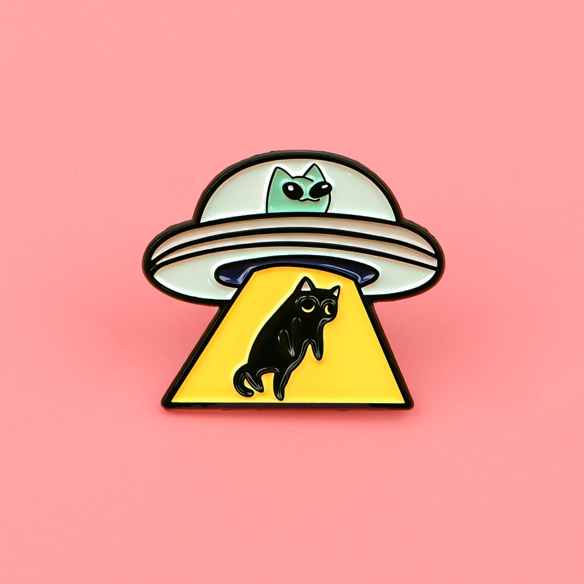 UFO الغريبة المينا دبوس القط ا - مراجعة Cosplay Prop Bag وسعره