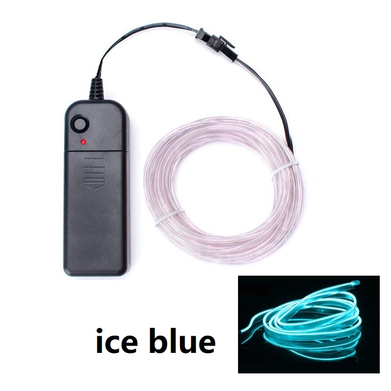 توهج EL سلك كابل LED نيون عيد  - مراجعة Led El Wire وسعره