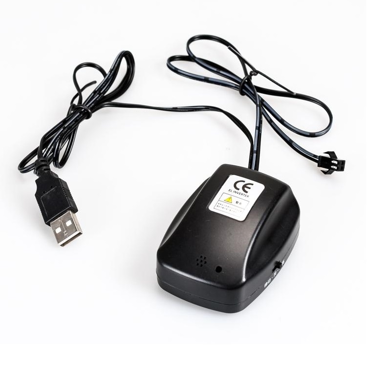 USB ولاعة السجائر محرك تحكم ،  - مراجعة Led El Wire وسعره
