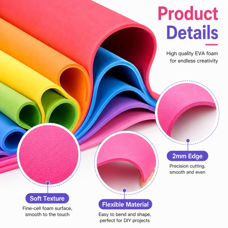 قطعتان من ألواح الفوم EVA، فوم - مراجعة Eva Foam Sheet وسعره