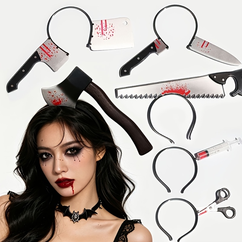 زينة الهالوين: فأس وسكين مزيفا - مراجعة Cosplay Prop Axe وسعره