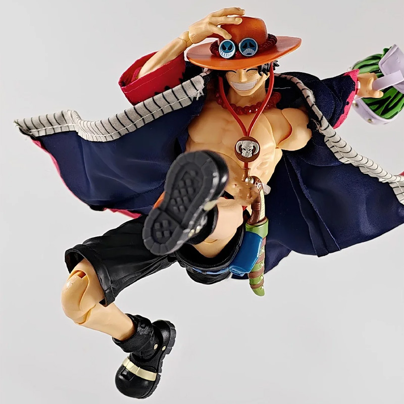 18 سنتيمتر Portgas D Ace أنيمي - مراجعة Good Smile Company Figma وسعره
