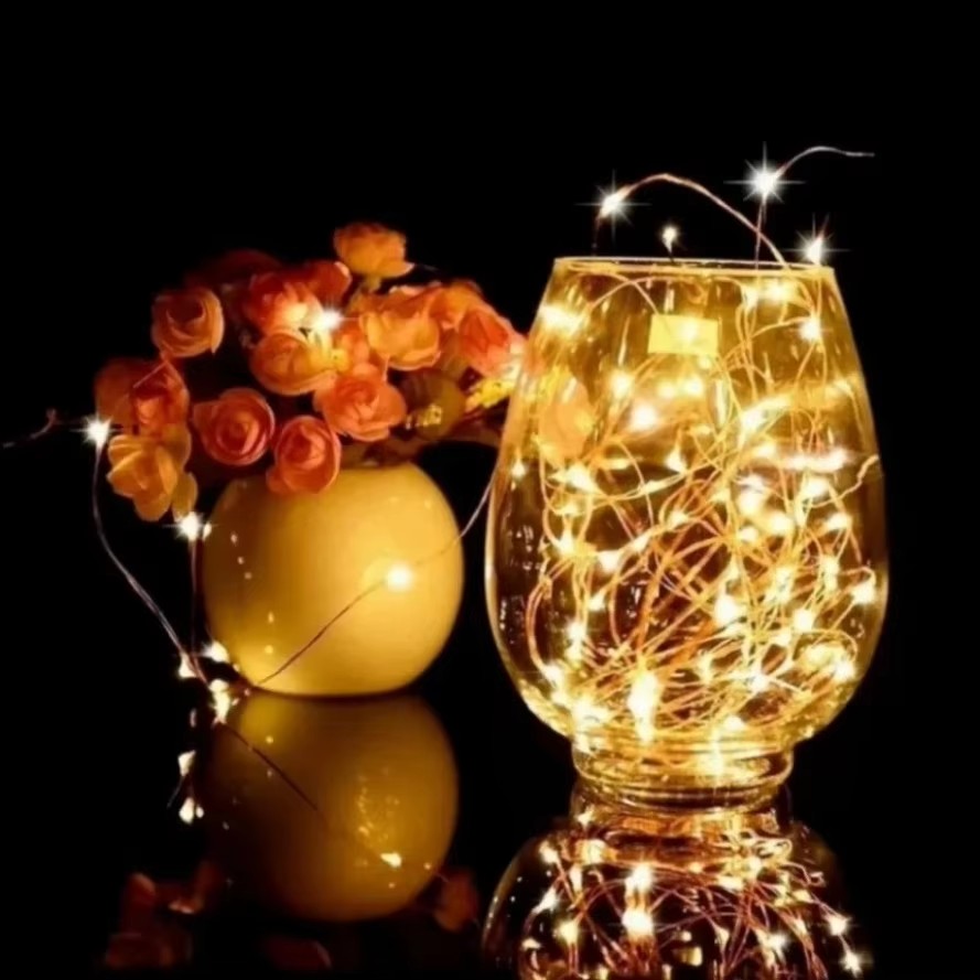 سلك نحاسي LED سلسلة عيد الميلا - مراجعة Led El Wire وسعره